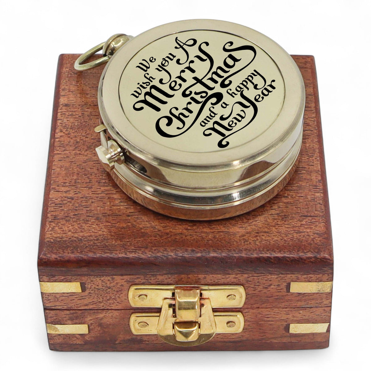 Custom Dollond London Open Face Brass Compass