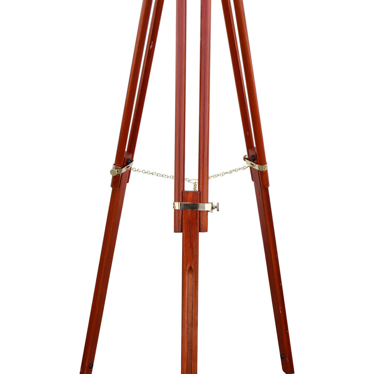 Personalised Double Barrel Telescope with Wooden Tripod