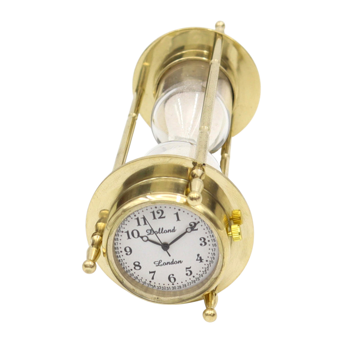 Personalised Sand Timer with Clock and Compass