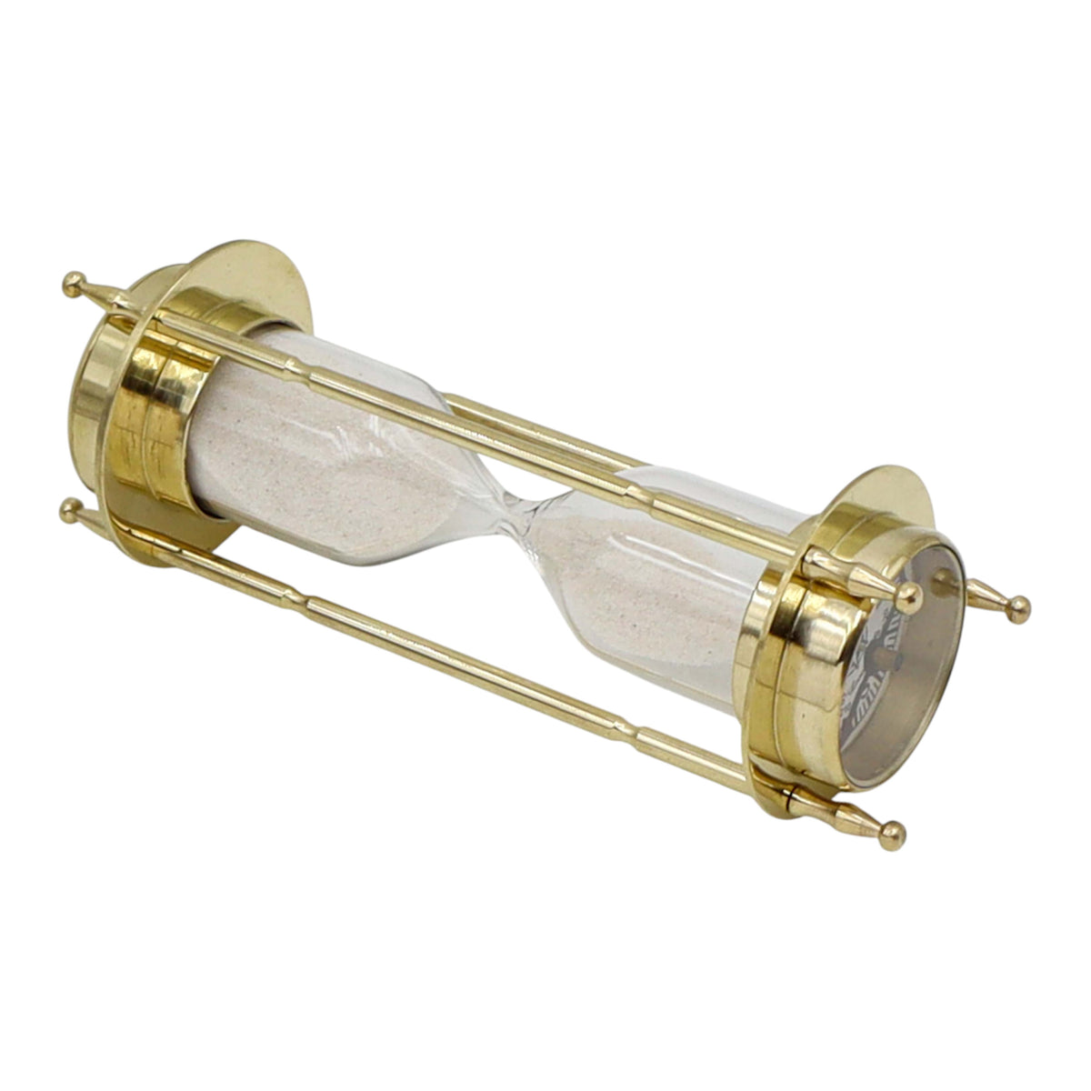 Personalised Sand Timer with Clock and Compass