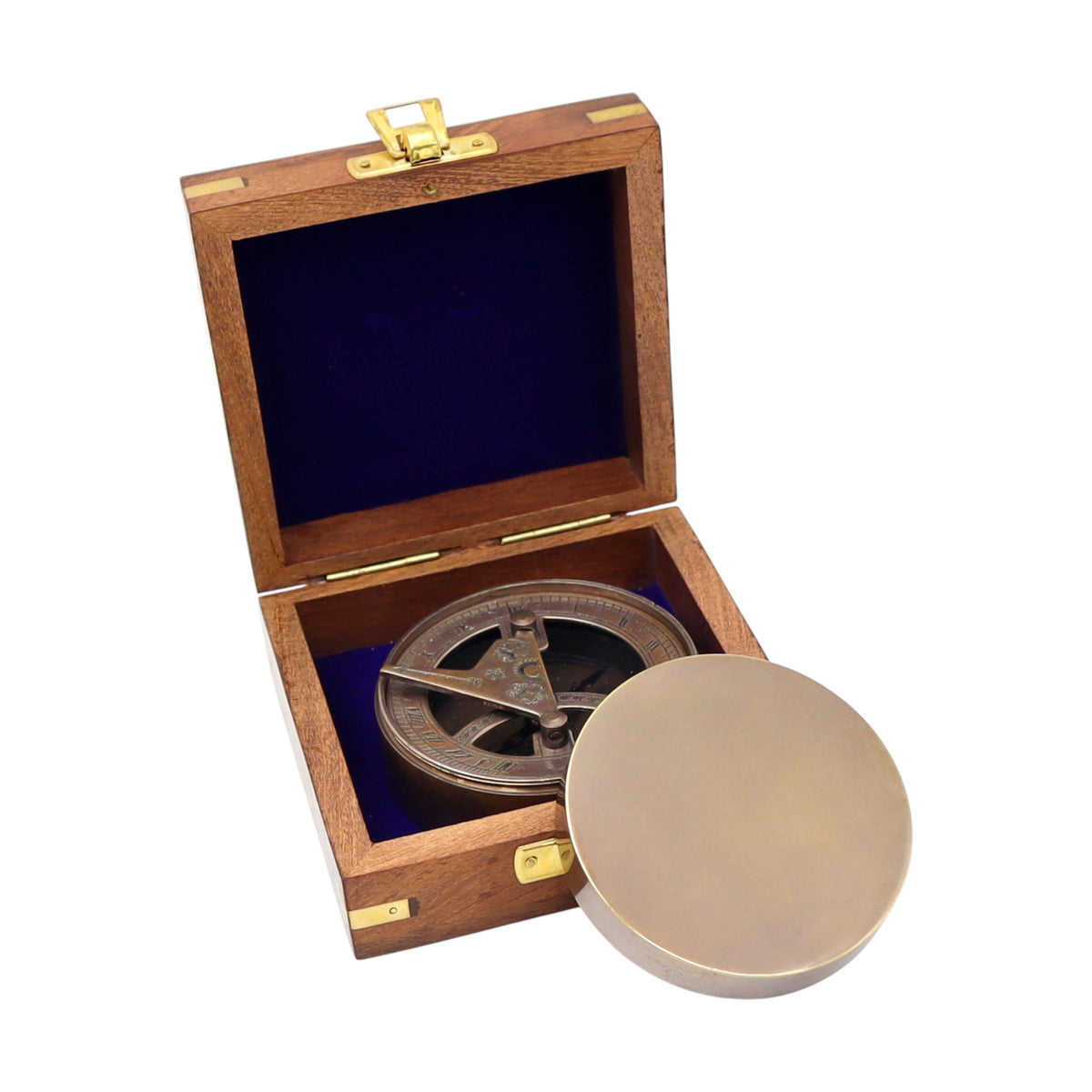 Personalised Bronze Signature Sundial Compass