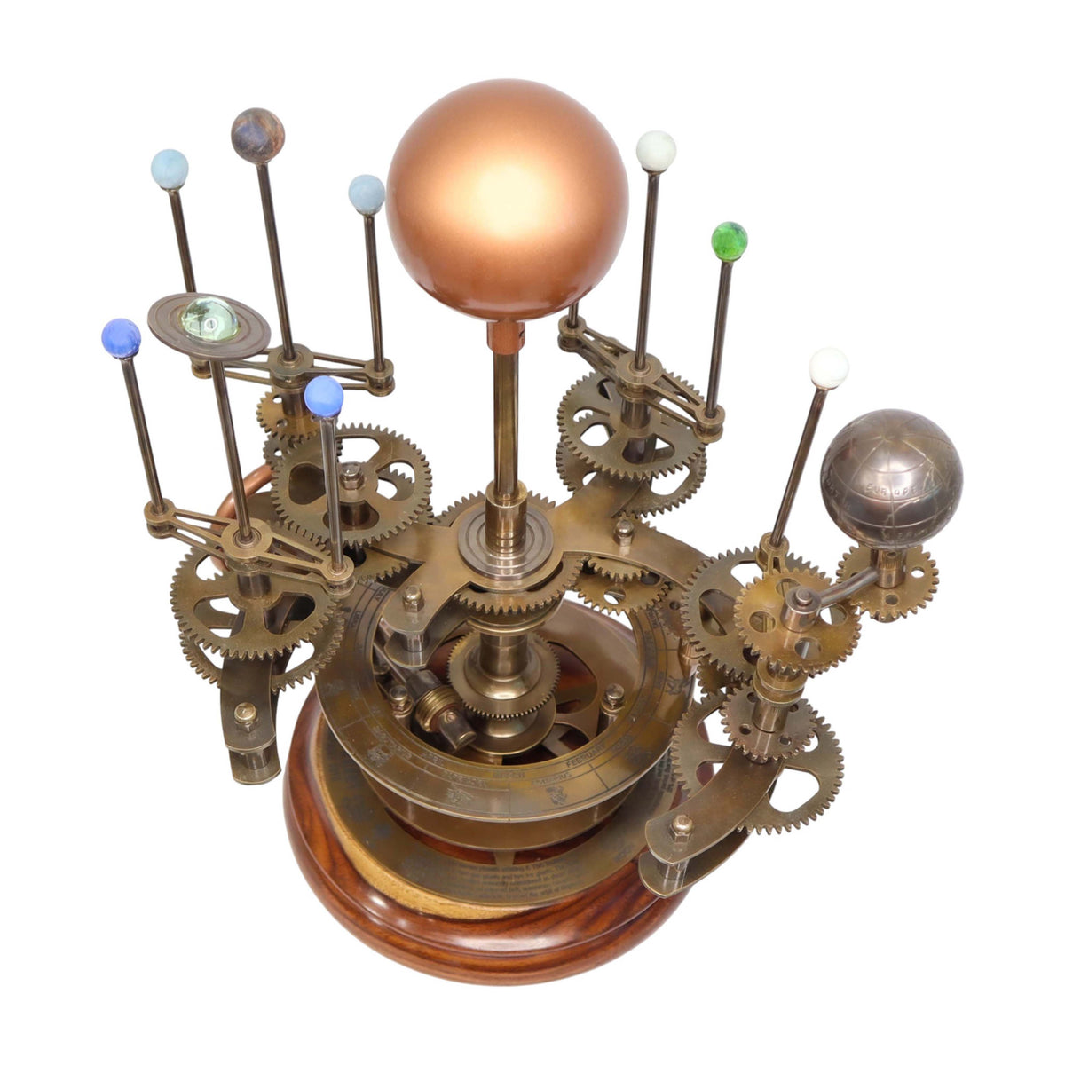 18-Inch Solar System Orrery Model with Moving Planets