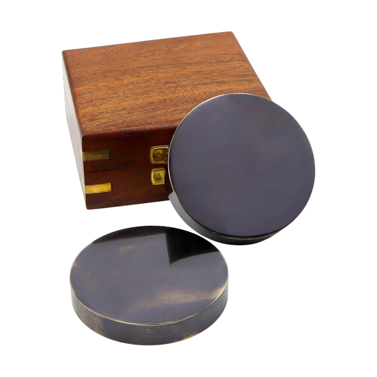 Personalised Gunmetal Signature Sundial Compass