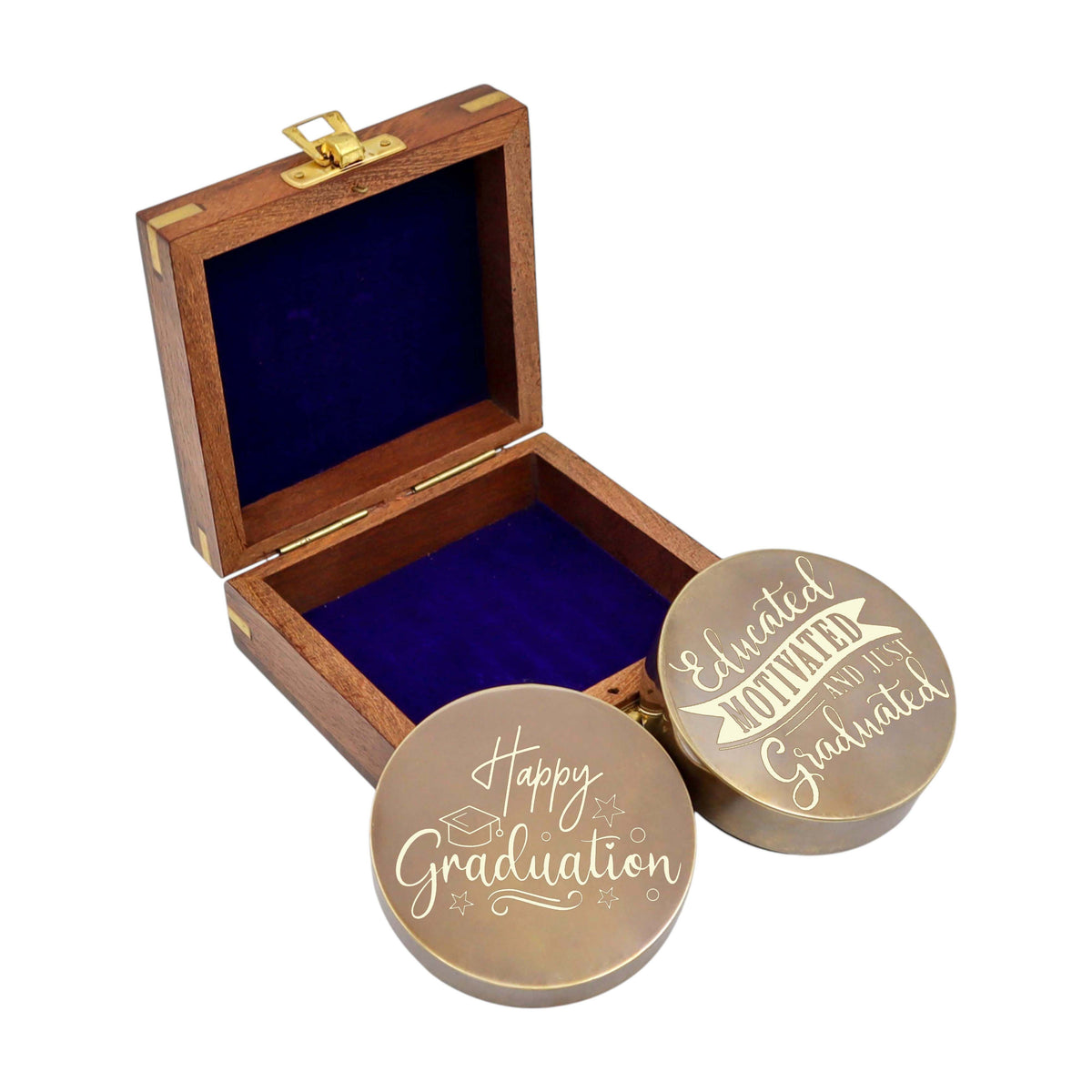 Personalised Bronze Signature Sundial Compass