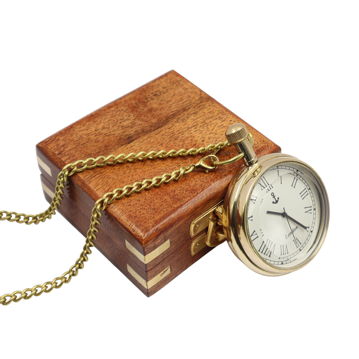 Personalised The Honour Open Face Pocket Watch