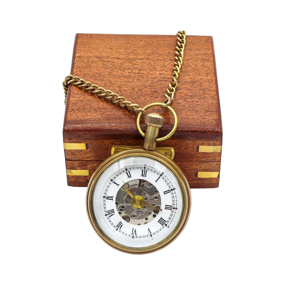 Personalised The Mayfair Mechanical Pocket Watch