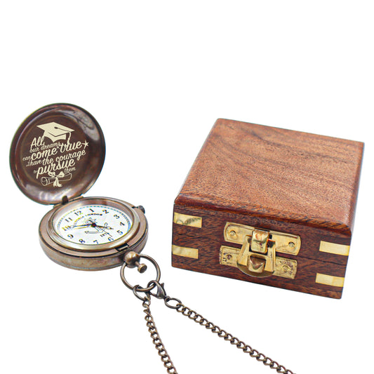 Engraved The Windsor Half Hunter Pocket Watch Gift