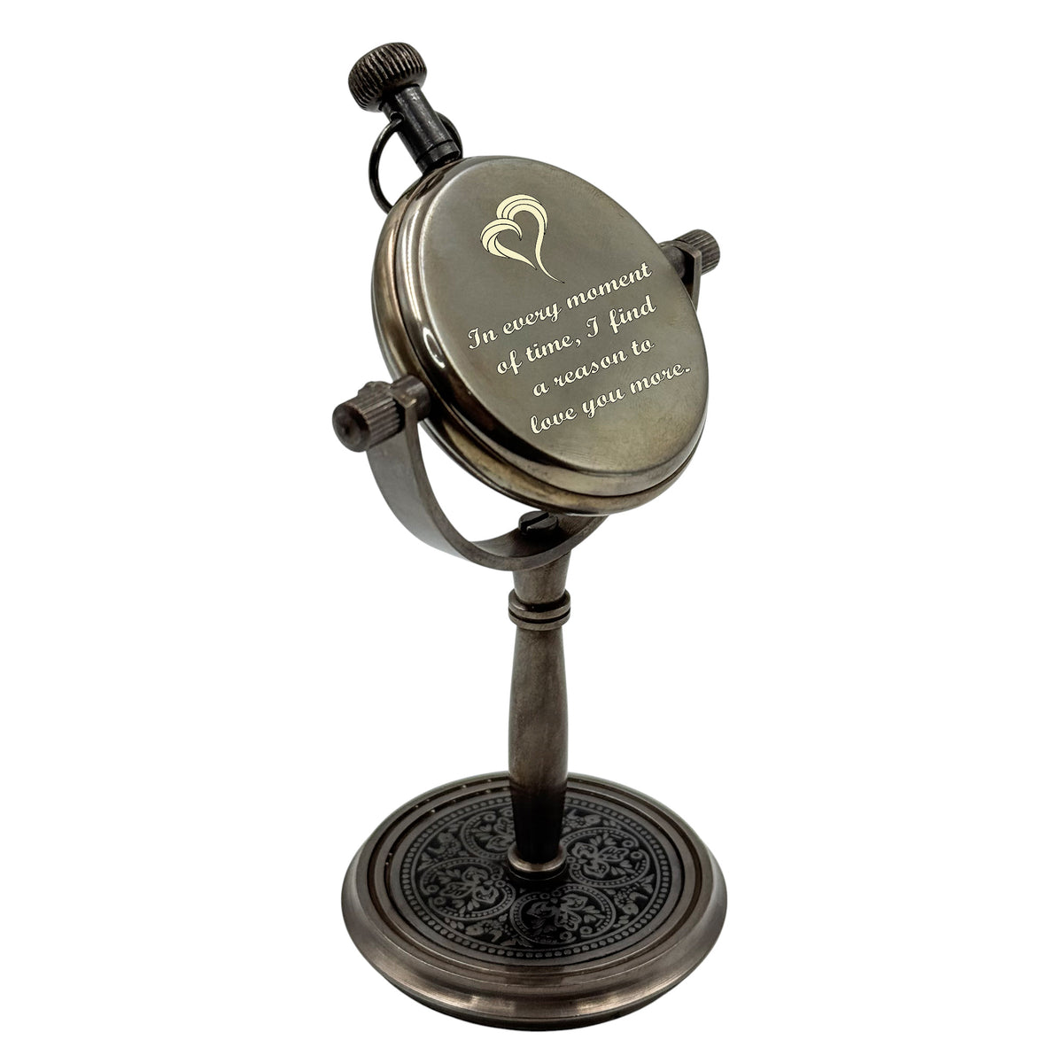 Personalised 6th Sugar Anniversary Desk Clock