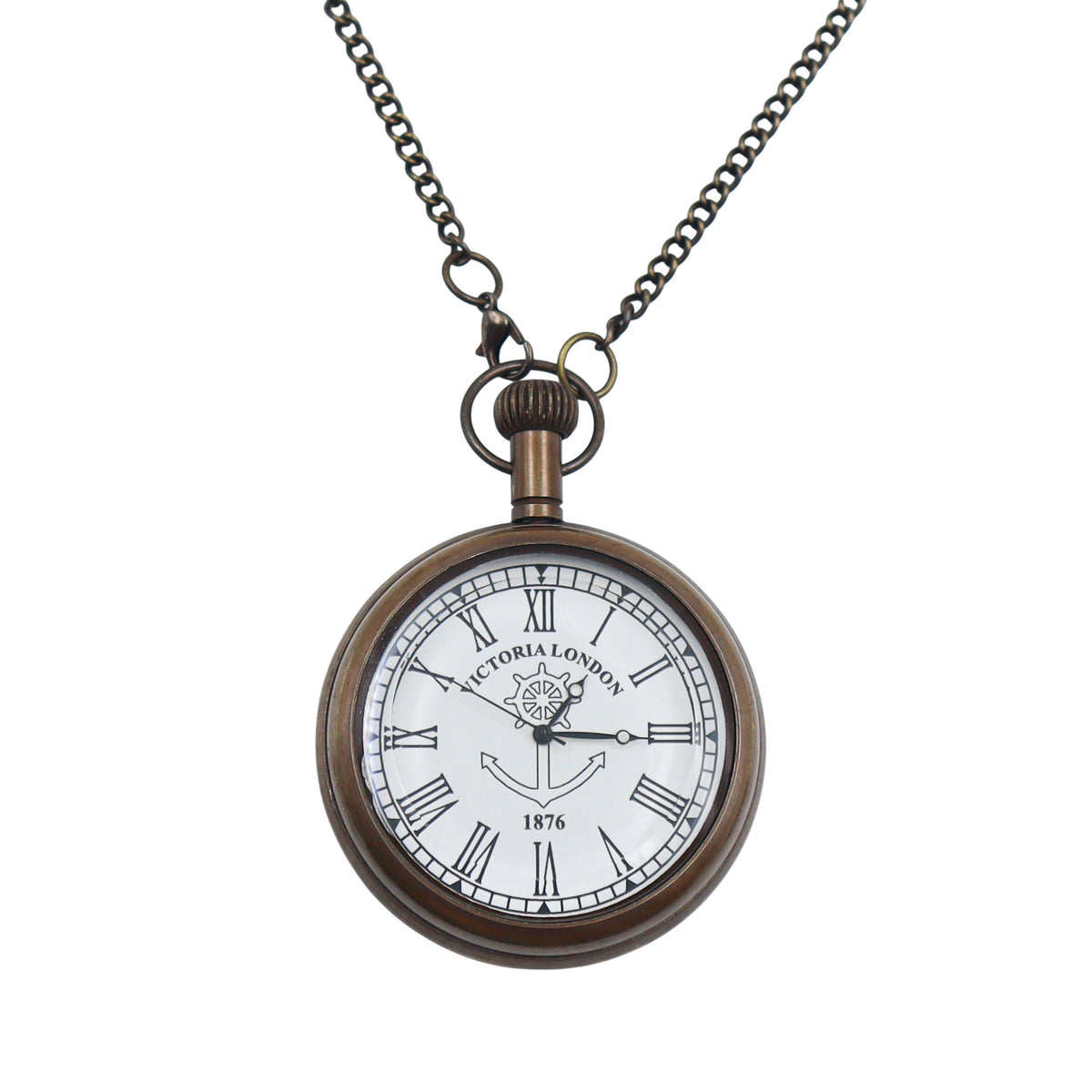 Personalised The Regent Open Face Pocket Watch