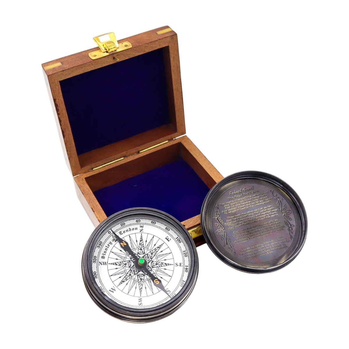 Personalised 100 Year Gunmetal 3-Inch Calendar Compass