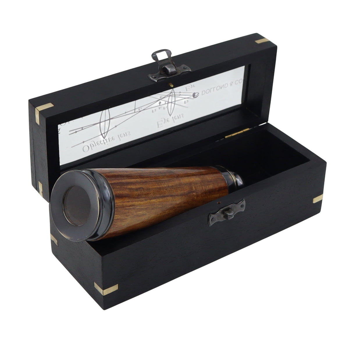 Personalised 12-Inch DOLLOND & CO. Gunmetal Telescope