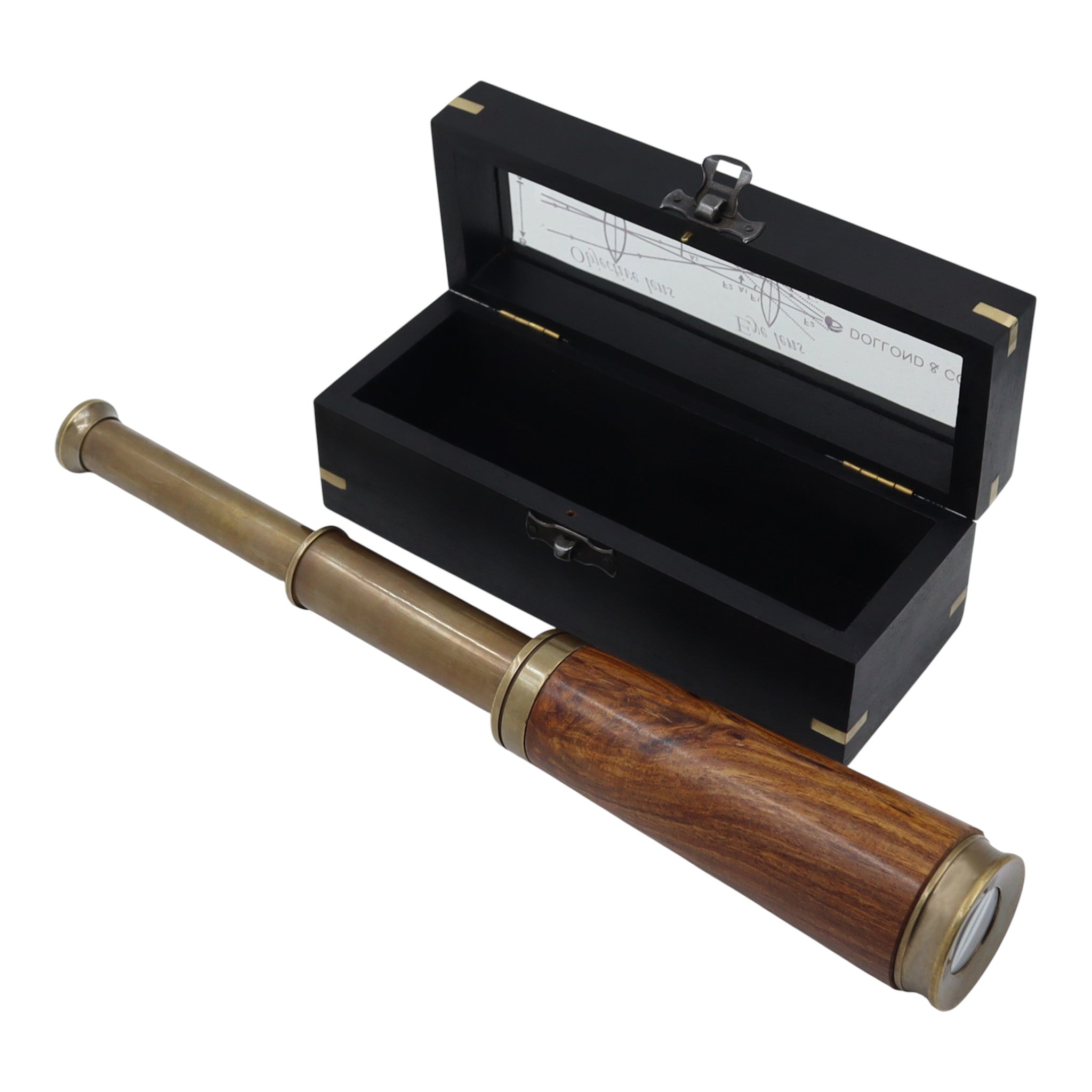 Personalised 12-Inch DOLLOND & CO. Bronze Telescope
