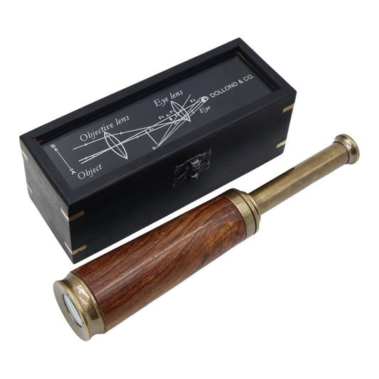 Personalised 12-Inch DOLLOND & CO. Bronze Telescope