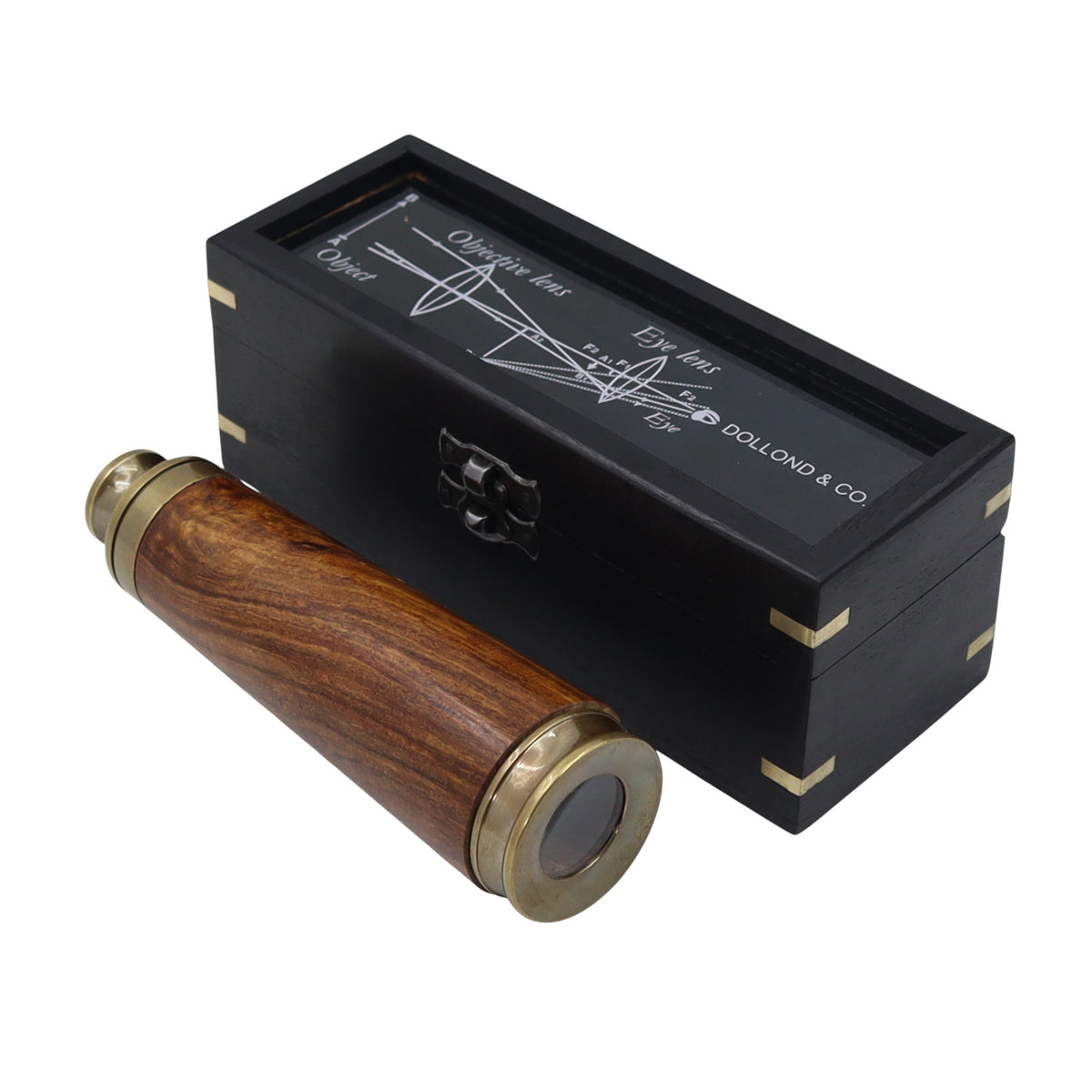 Personalised 12-Inch DOLLOND & CO. Bronze Telescope