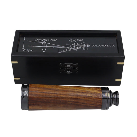 Personalised 12-Inch DOLLOND & CO. Gunmetal Telescope