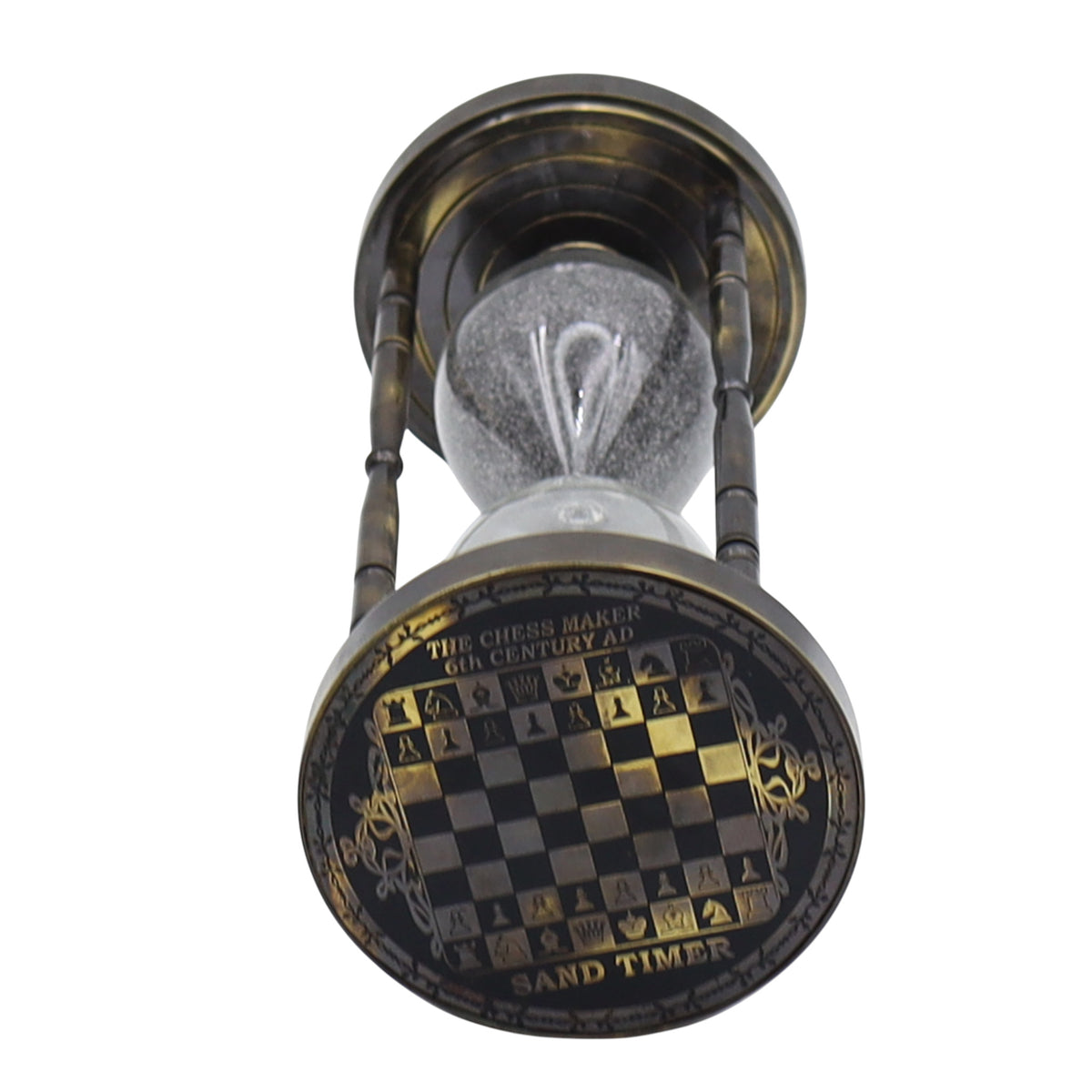 10-Minute Sand Timer with Chess Design