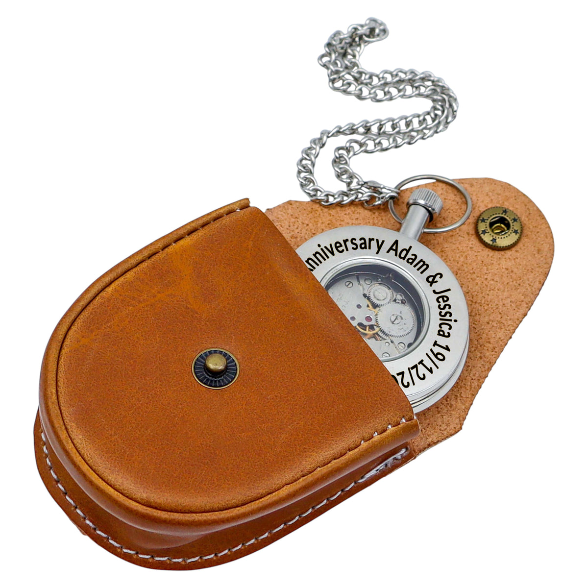 Personalised The St James Mechanical Pocket Watch