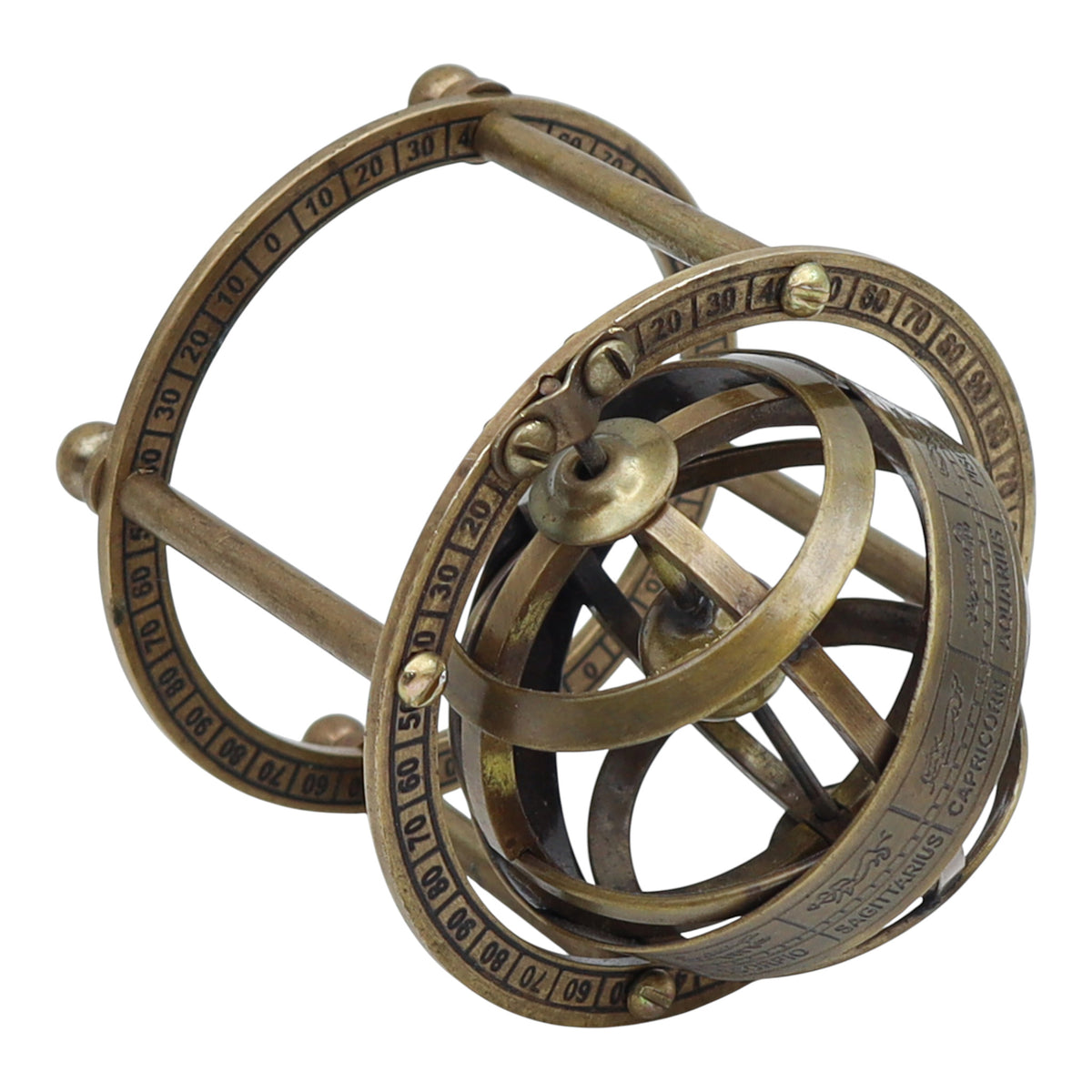 Personalised 3-Inch Celestial Armillary Globe
