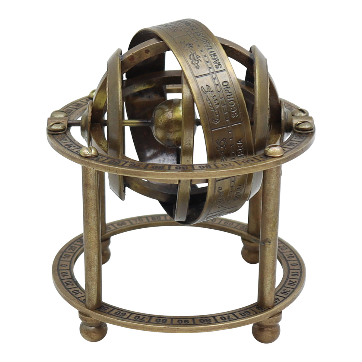 Personalised 3-Inch Celestial Armillary Globe