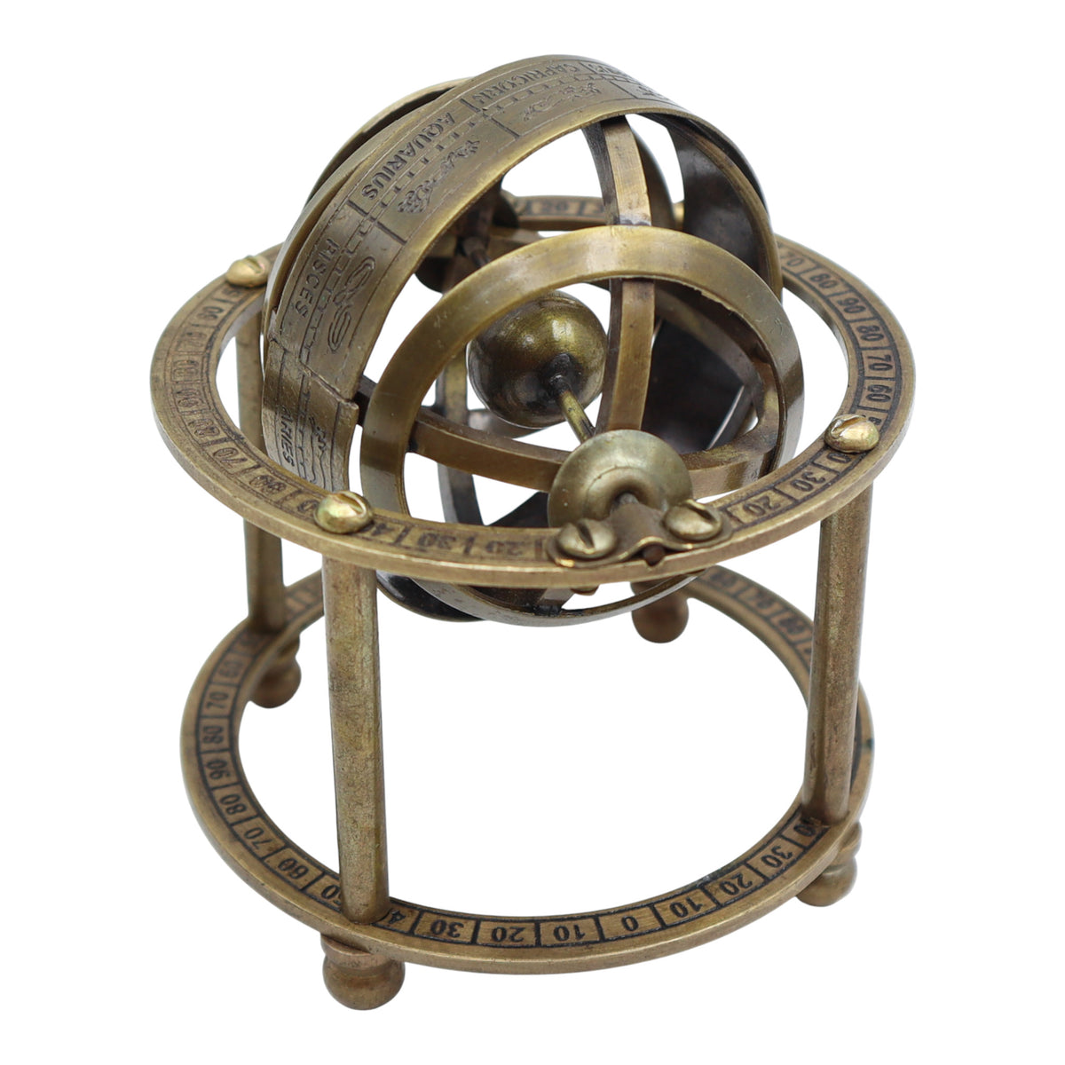 Personalised 3-Inch Celestial Armillary Globe