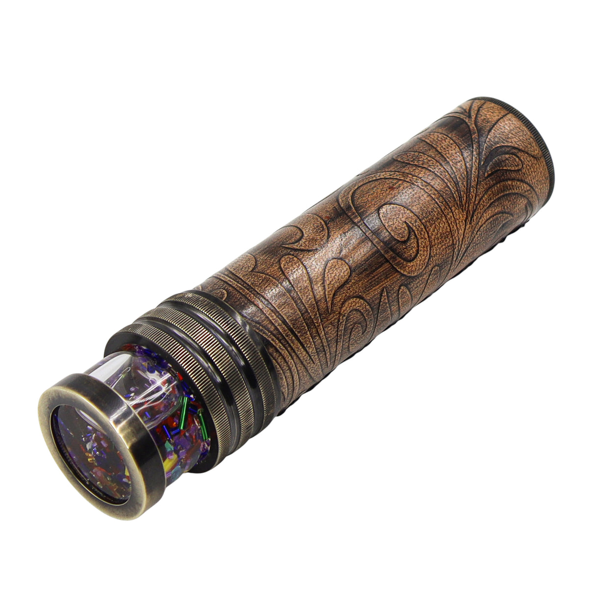 Handmade Liquid Kaleidoscope With Wooden Box