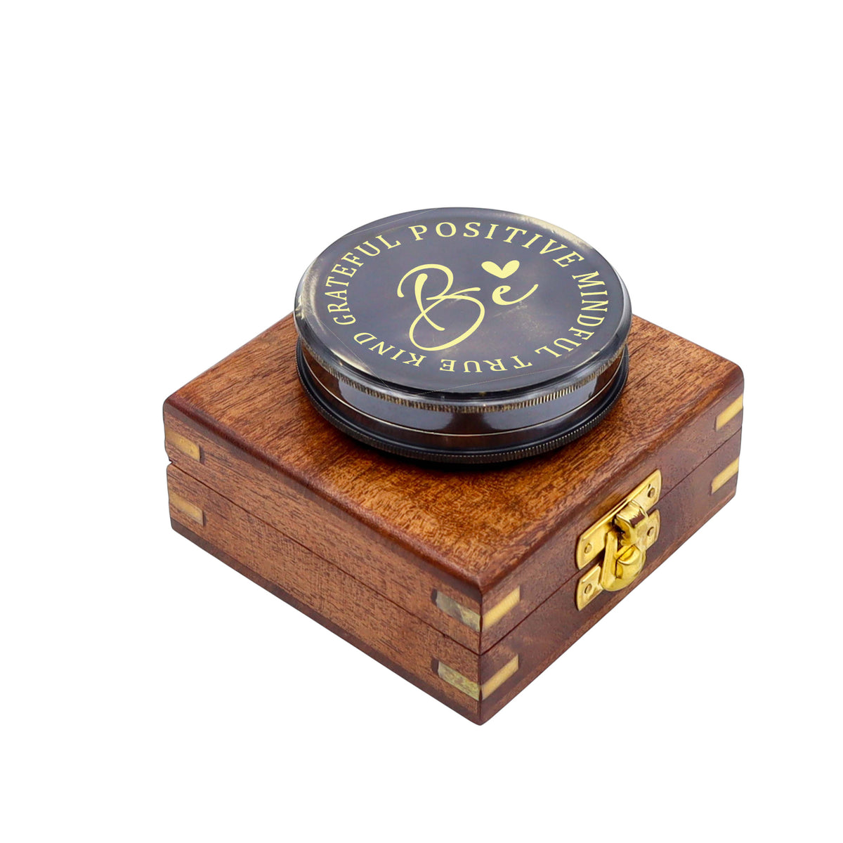 Personalised 100 Year Gunmetal 3-Inch Calendar Compass