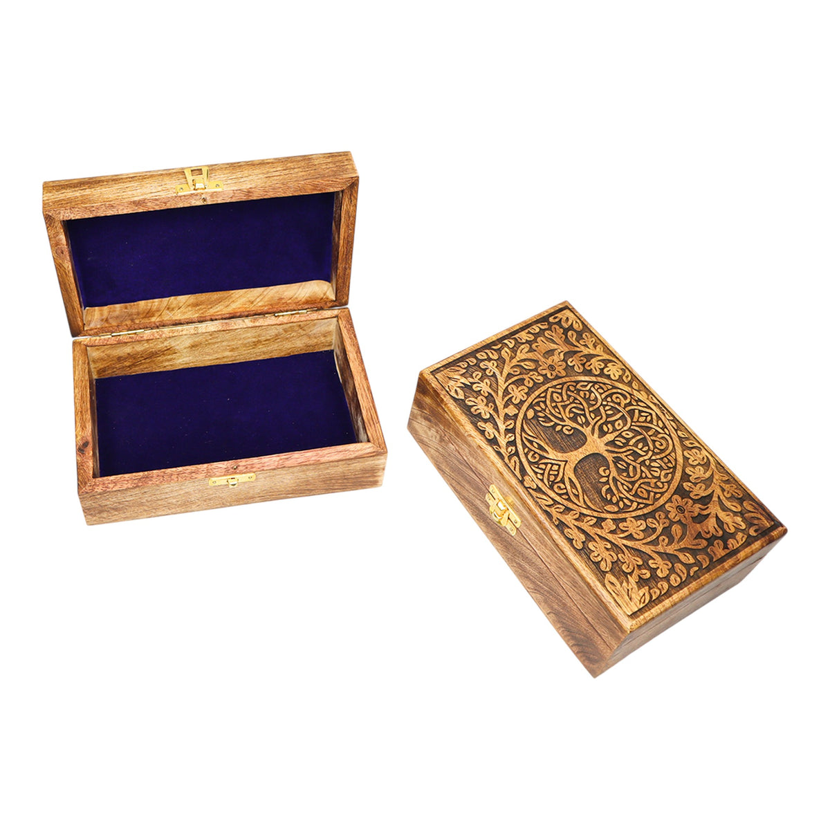 Tree of Life Wooden Chest