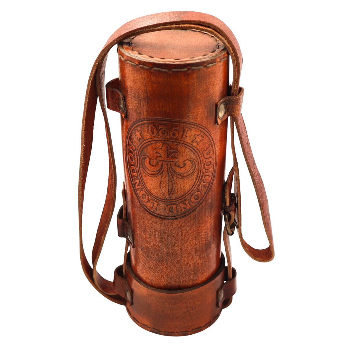Brass Handheld Antique Finish Telescope with Leather Case
