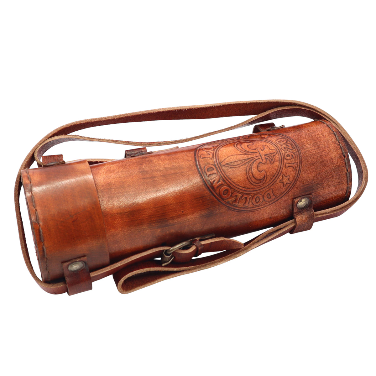 Brass Handheld Antique Finish Telescope with Leather Case