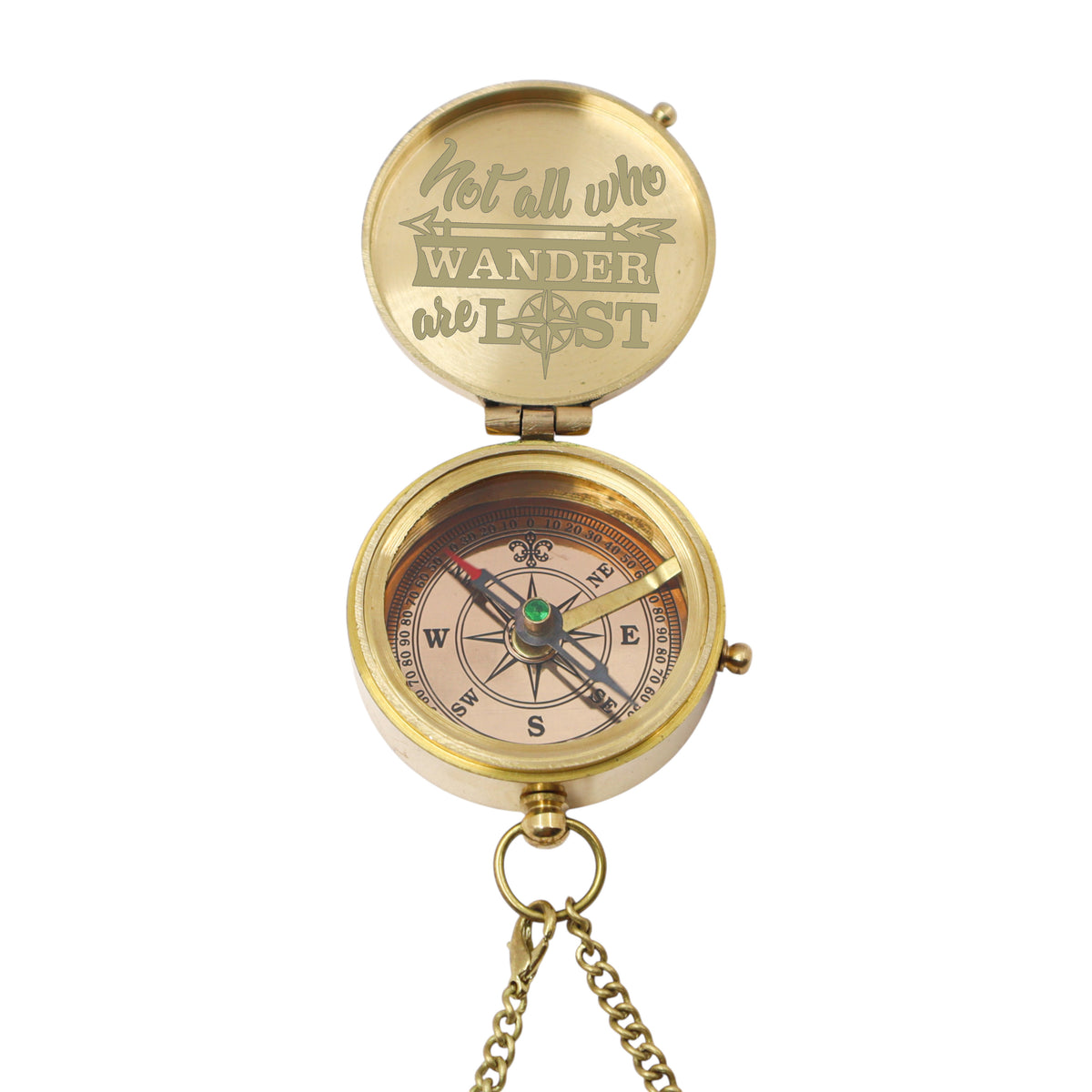 Not All Those Who Wander Are Lost Compass