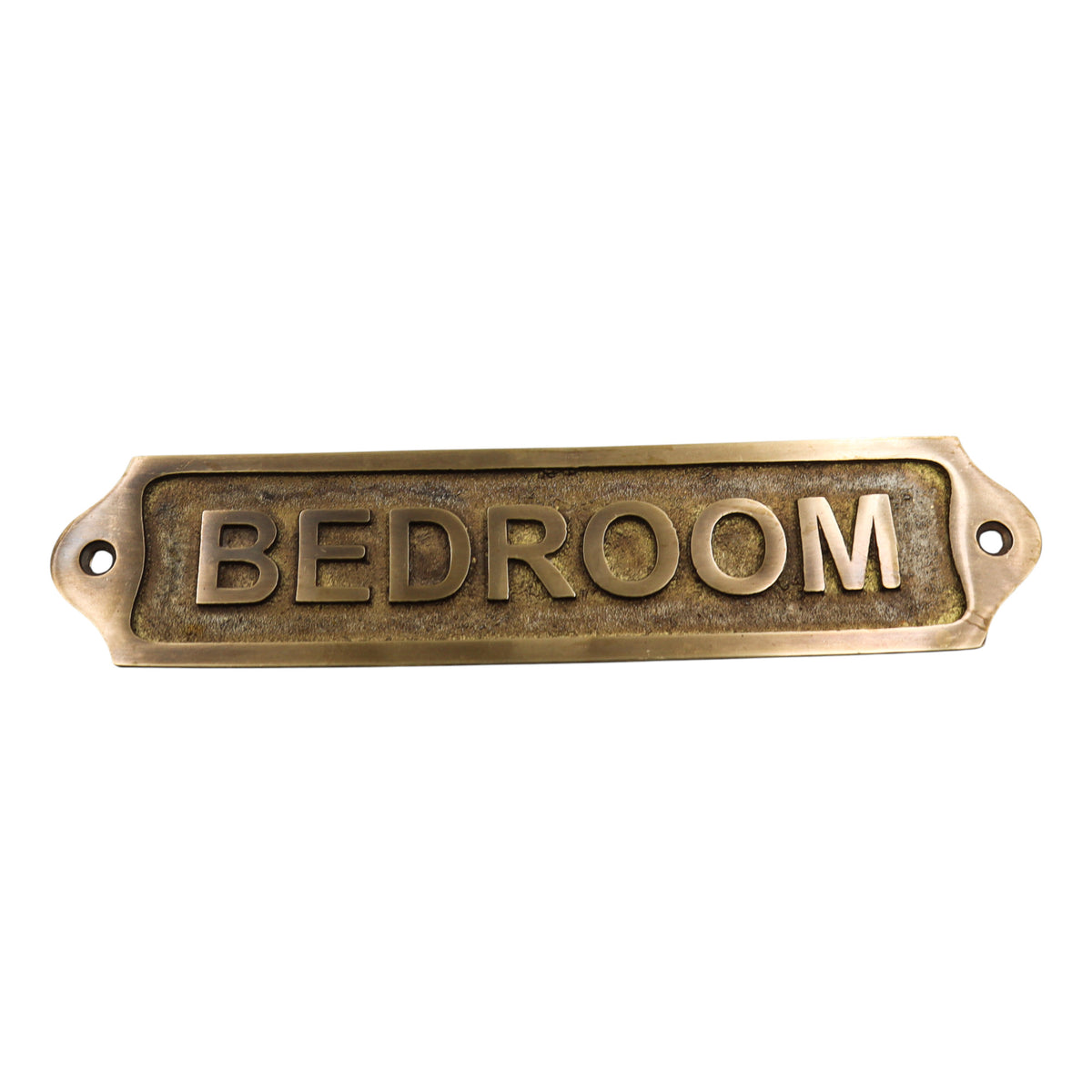Engraved Brass Bedroom Name Plate