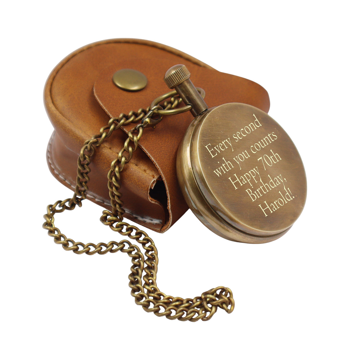 Personalized Birthday Pocket Watch