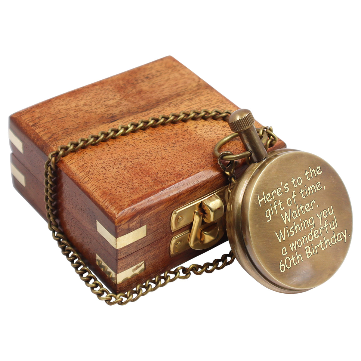 Personalized Birthday Pocket Watch