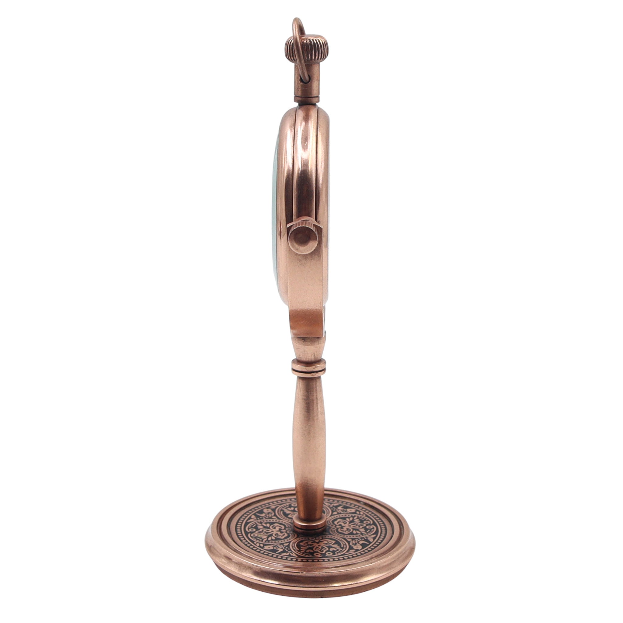 Personalised Copper Desk Clock