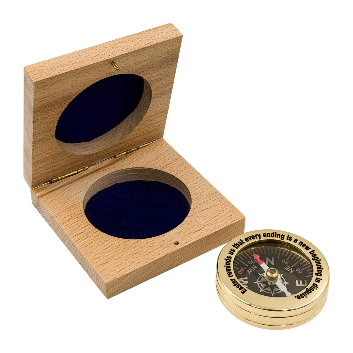 Personalised Collar Compass for Easter Gift