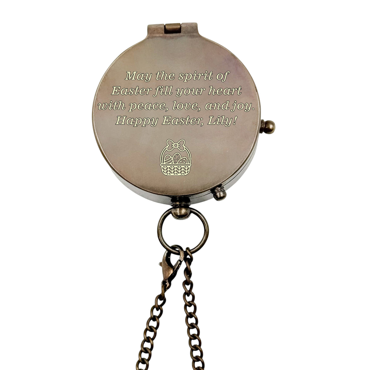 Personalised Compass for Easter Gift