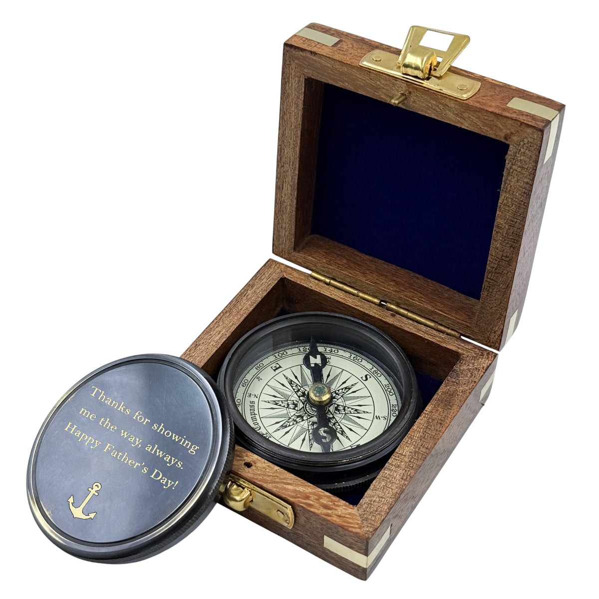 Personalized Father's Day Poem Compass