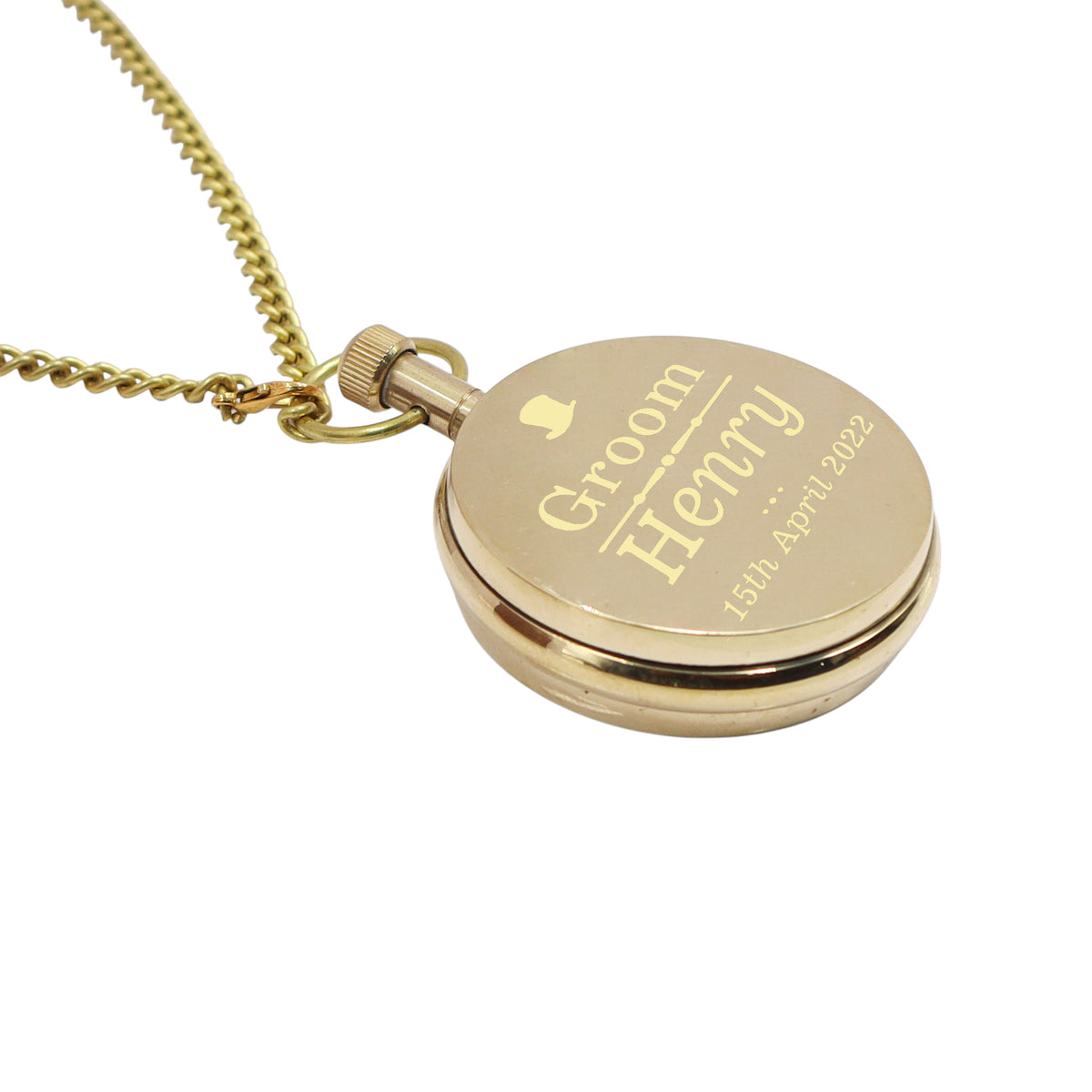 Personalized Groomsmen Pocket Watch