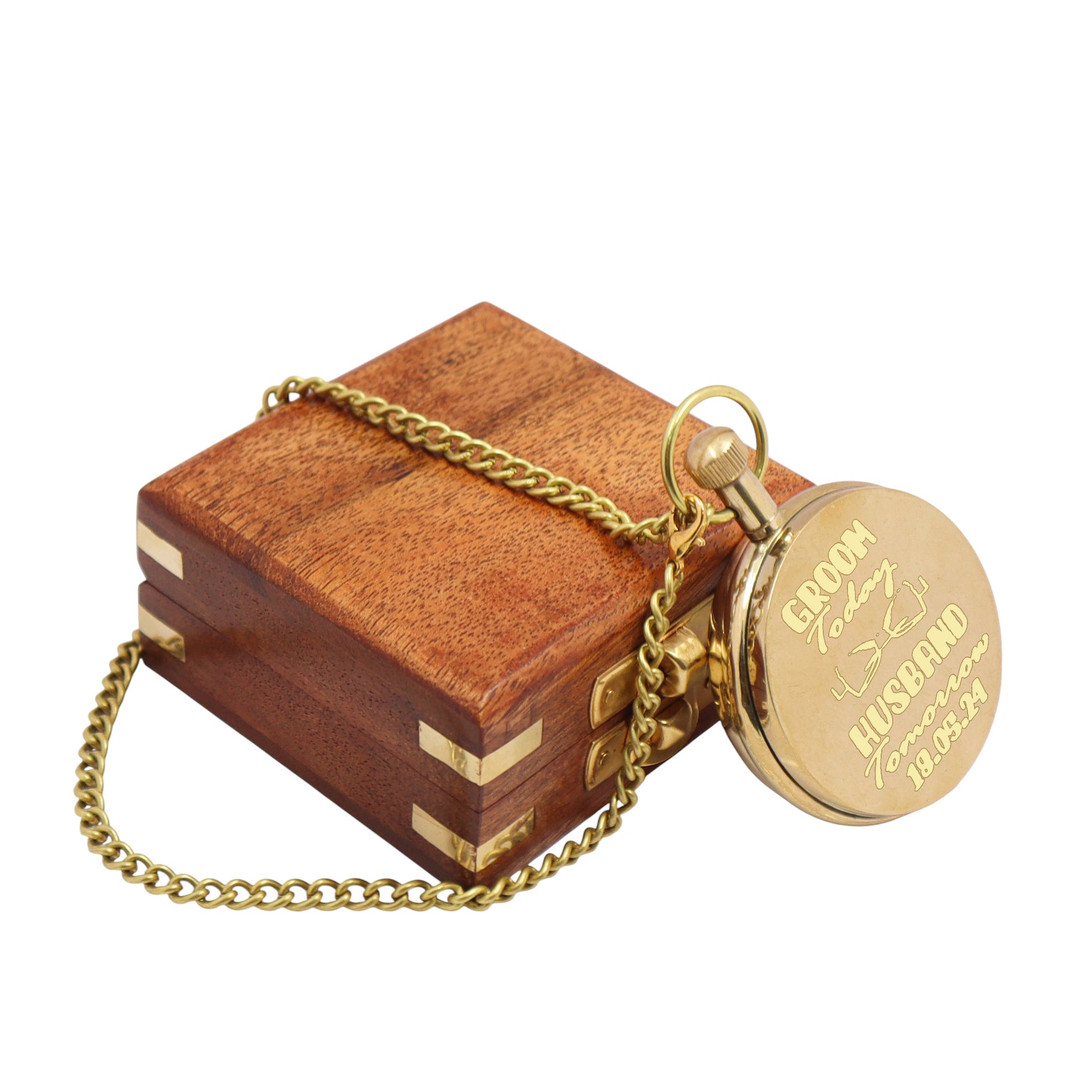 Personalized Groomsmen Pocket Watch – Dollond