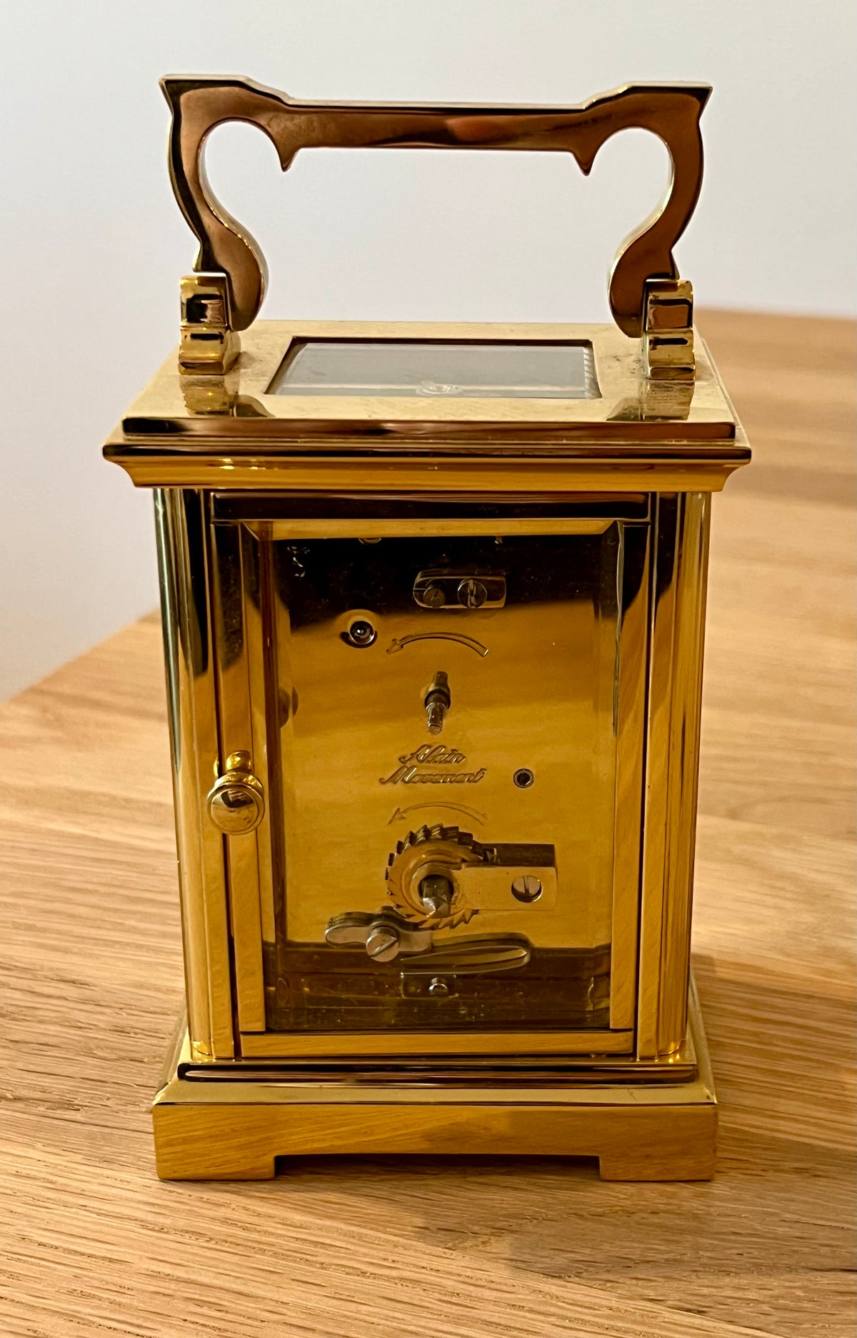 Personalised Woodford 8 Day Traditional Mechanical Carriage Clock