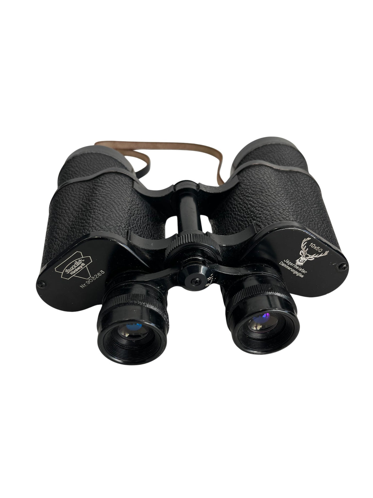 Vintage Jagermeister 10x50 Binoculars with Leather Case