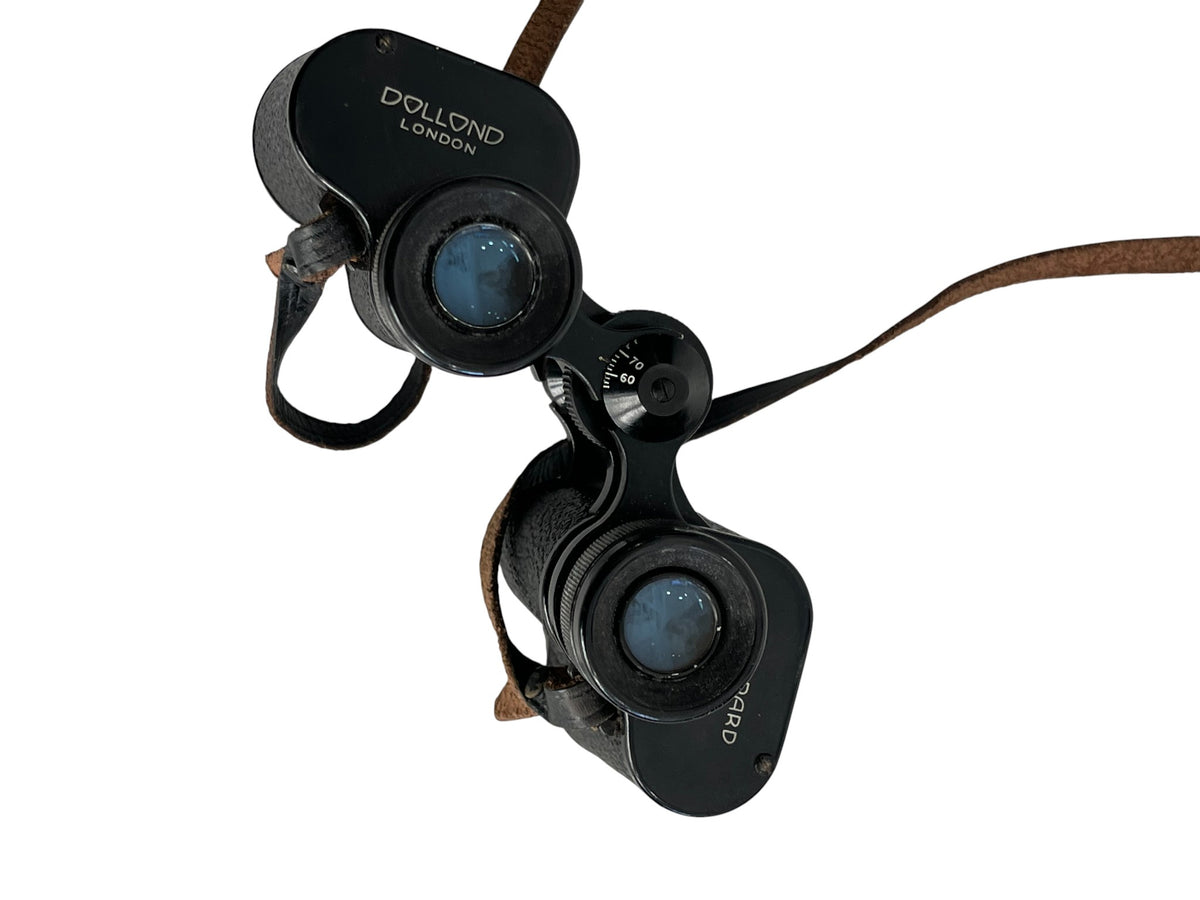 Vintage Dollond London 8x30 Binoculars with Leather Case