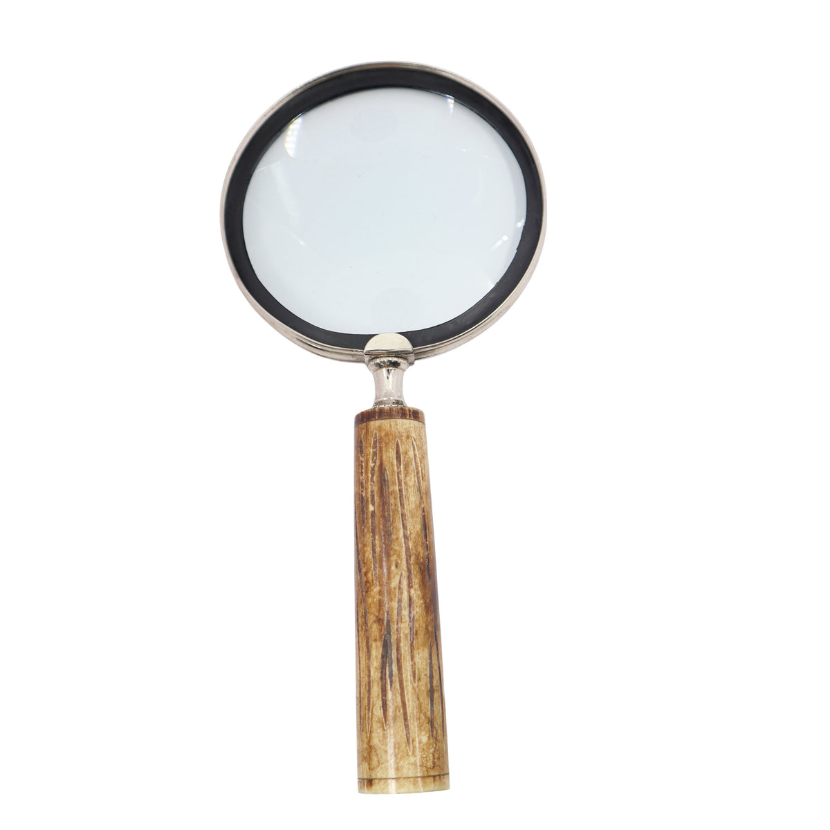 Large Magnifying Glasses with Horn Handle