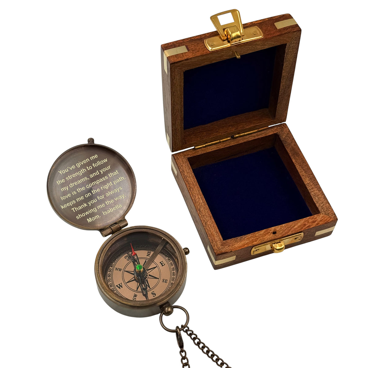 Personalized Mother's Day Gift Compass