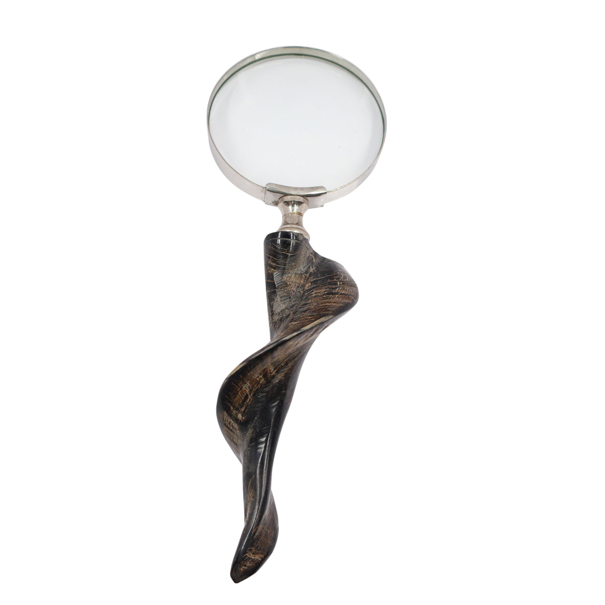 Magnifying Glass with Black Horn Handle