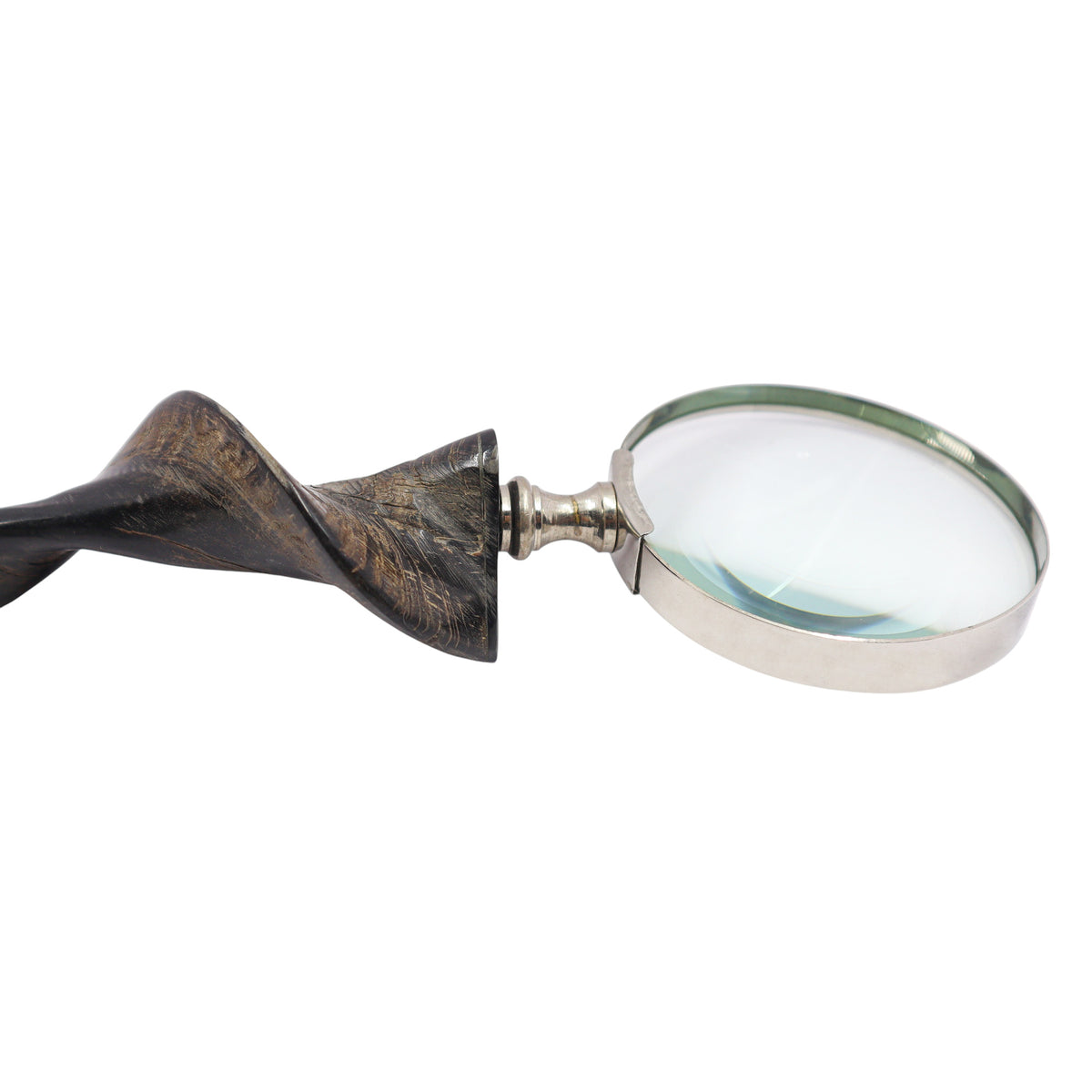 Magnifying Glass with Black Horn Handle