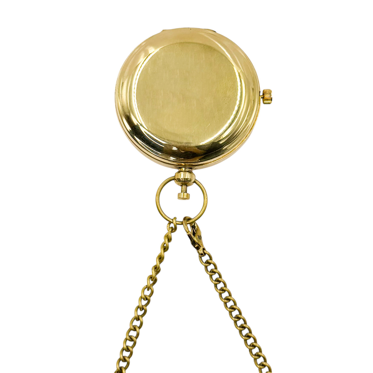 Custom The Voyager Brass Pocket Watch