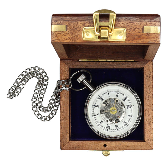Personalised The St James Mechanical Pocket Watch