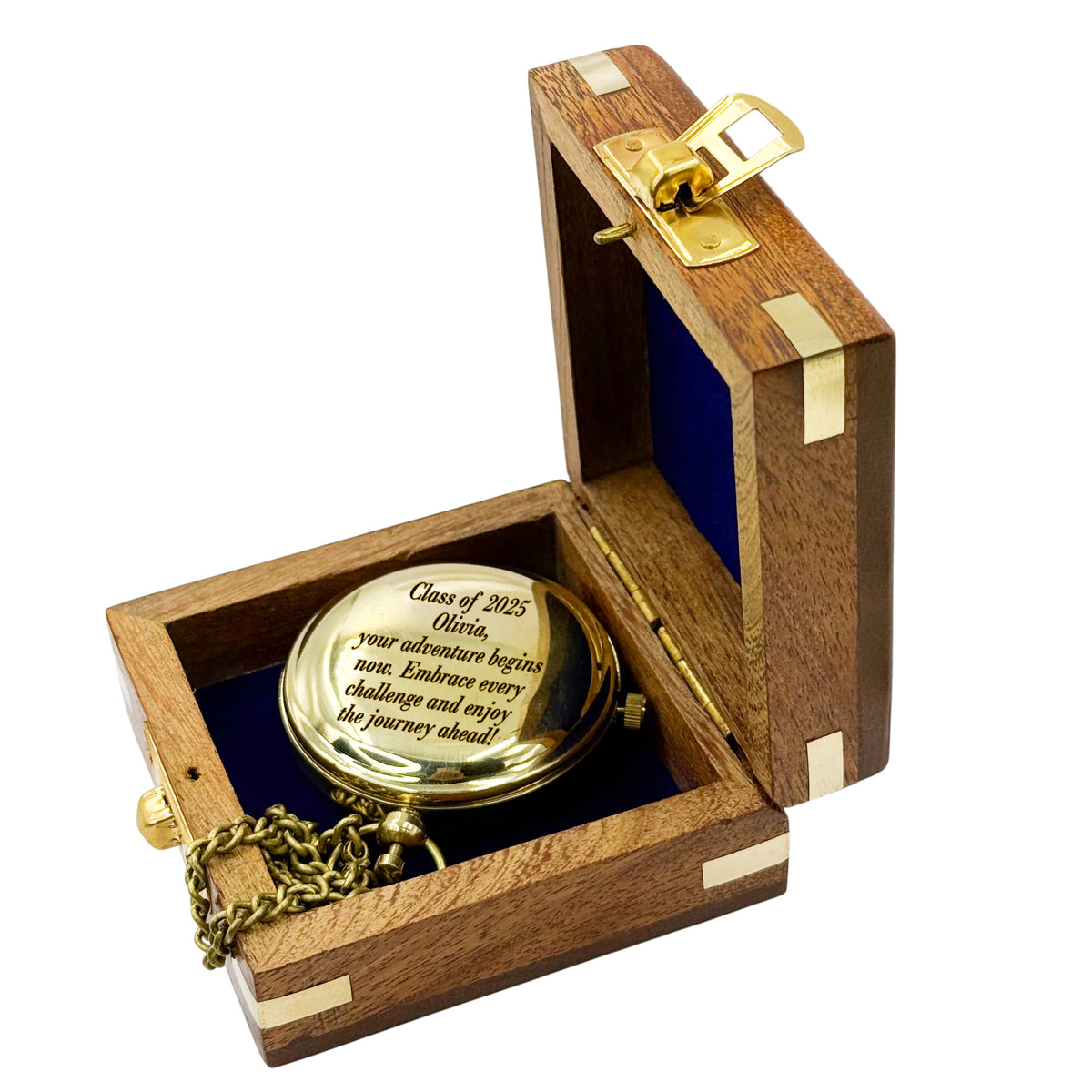 Personalized Pocket Watch for Graduation
