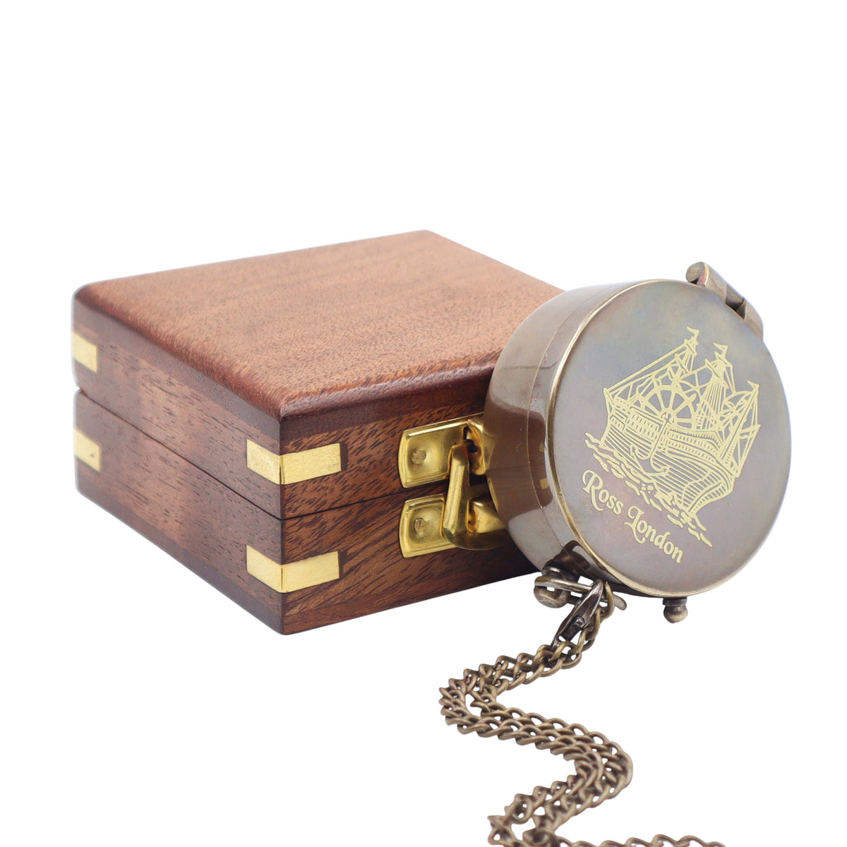 Ross London Compass with Case
